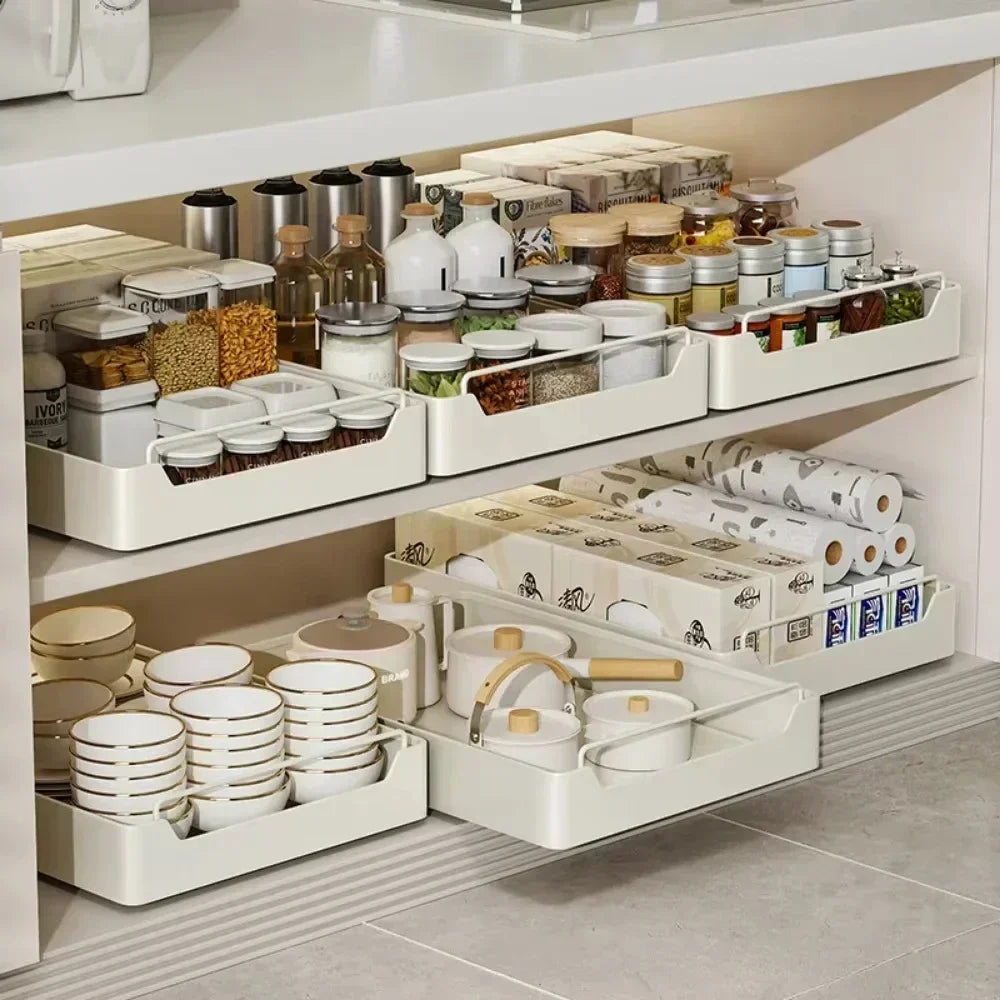 Slide Rail Kitchen Organizer