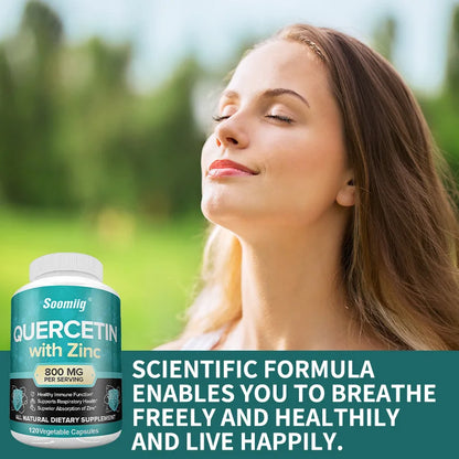 Quercetin Zinc Immune Support Capsules