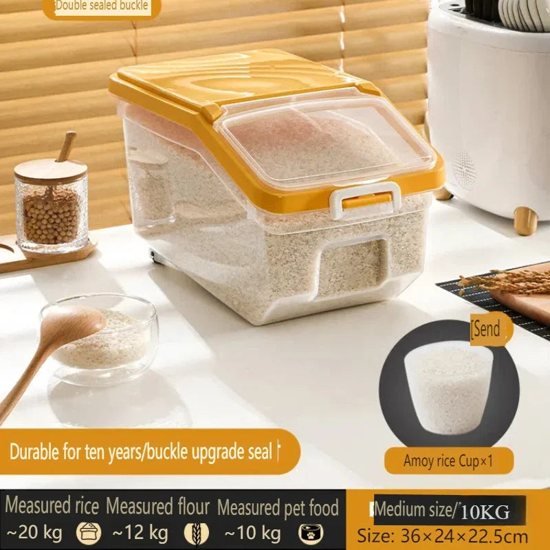 Plastic Moisture-Proof Rice Storage Box