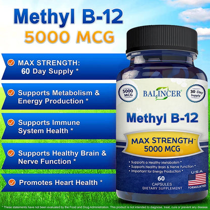 Balincer Vitamin B12 Energy Supplement