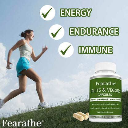 Fruit Vegetable Multivitamin Energy Capsules