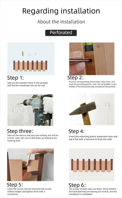 Piano Key Hook Organizer