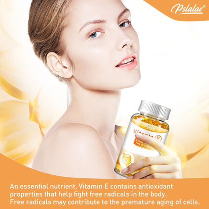 Vitamin E Capsules for Anti-Aging Support