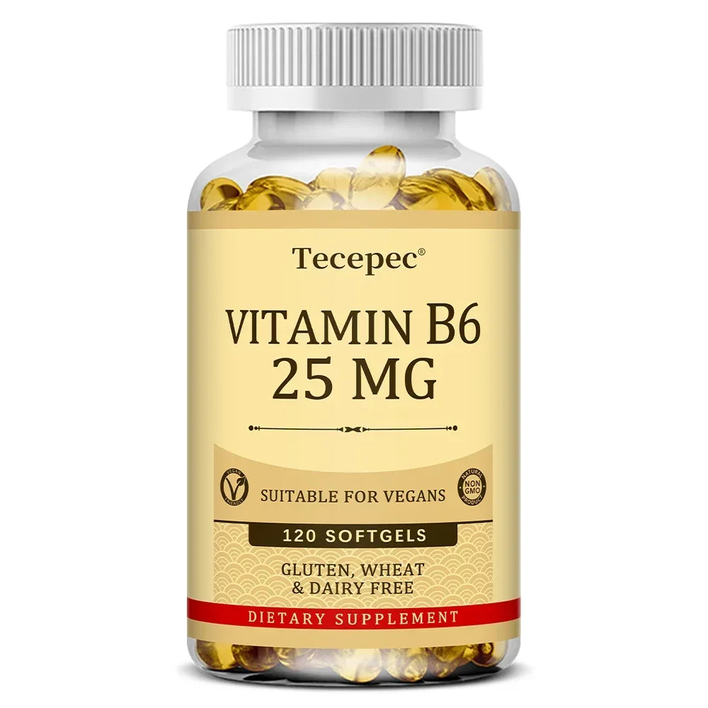 Vitamin B6 Supplement for Energy Support