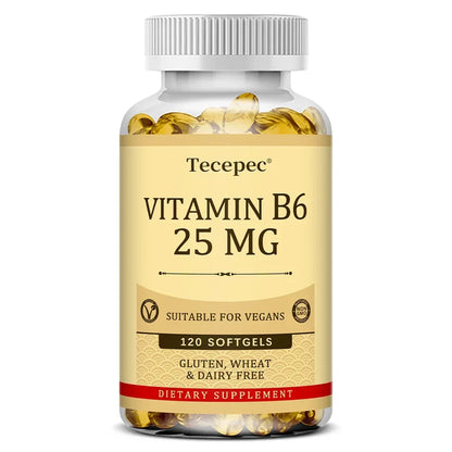 Vitamin B6 Supplement for Energy Support