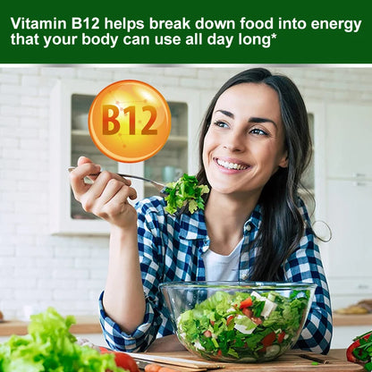 Organic Vitamin B12 1000mcg Nervous System Support