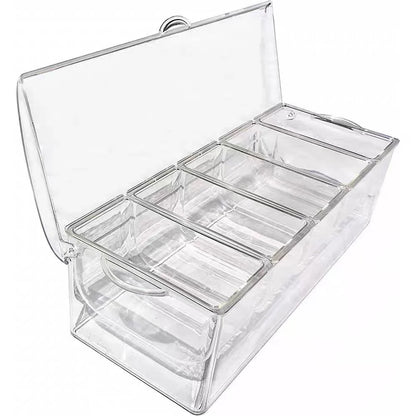 Clear Acrylic Kitchen Seasoning Storage Box