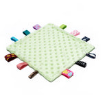 Newborn Comforting Towel Blanket with Taggies