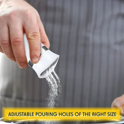Adjustable Salt and Pepper Shaker