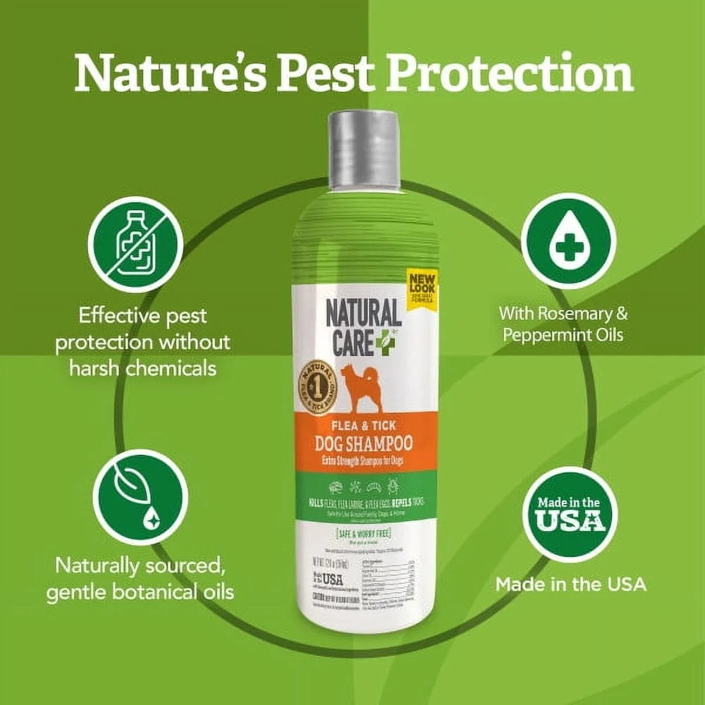 Natural Flea Tick Dog Shampoo