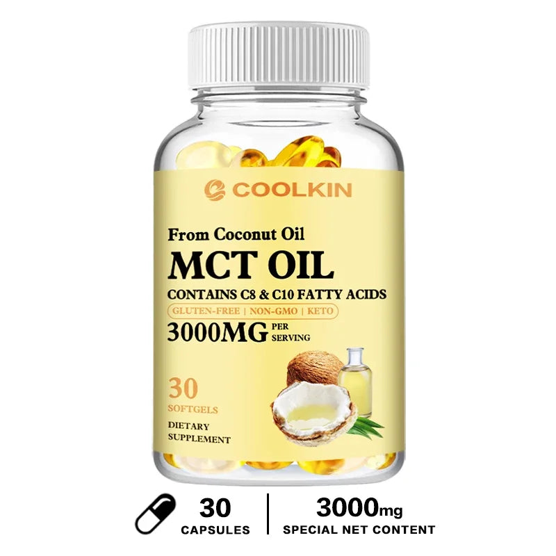 Organic MCT Oil Energy Supplement