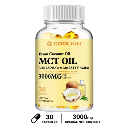 Organic MCT Oil Energy Supplement