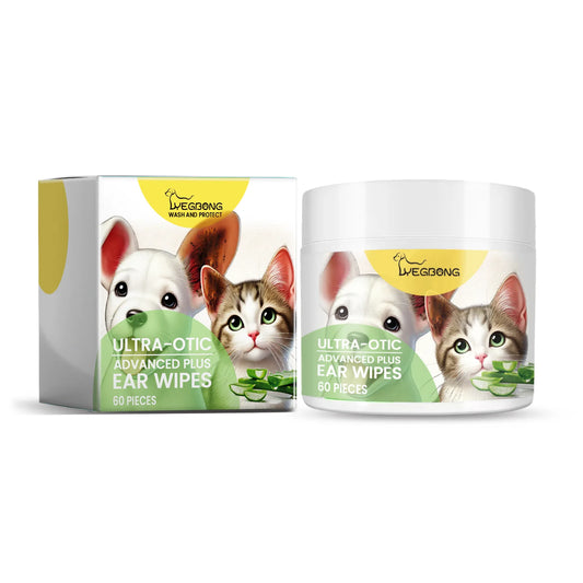 Pet Ear Cleaning Wipes Natural Care