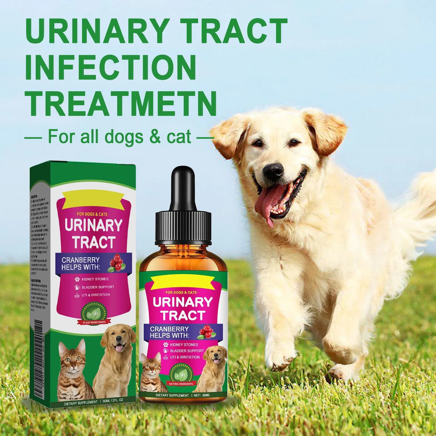 Natural Pet Pain Relief Drops