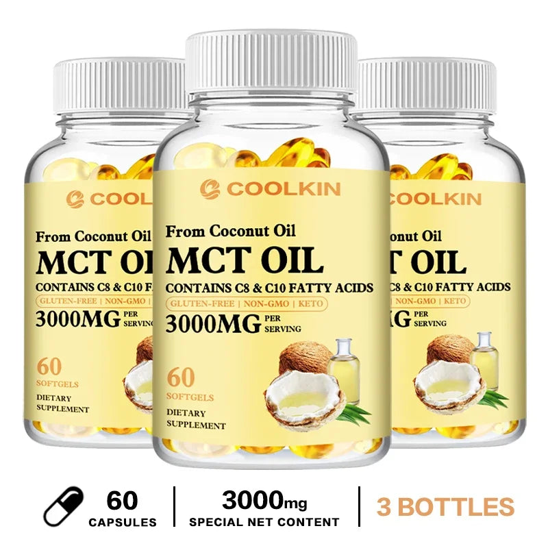 Organic MCT Oil Energy Supplement