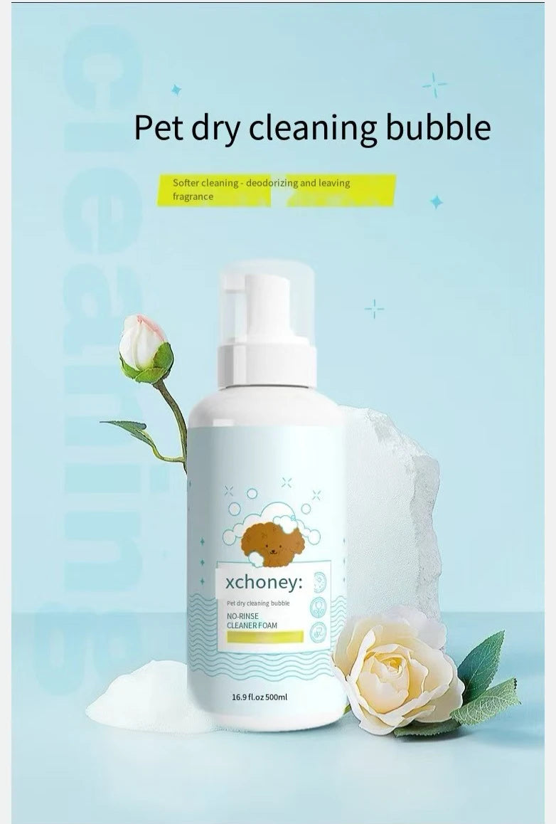 Natural Pet Dry Cleaning Foam