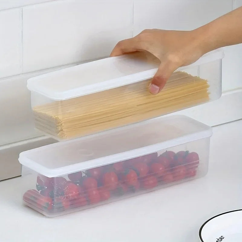 Clear Plastic Storage Container Set