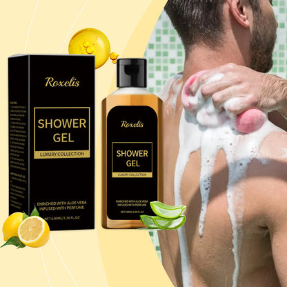 Roxelis Aloe Shower Gel for Freshness
