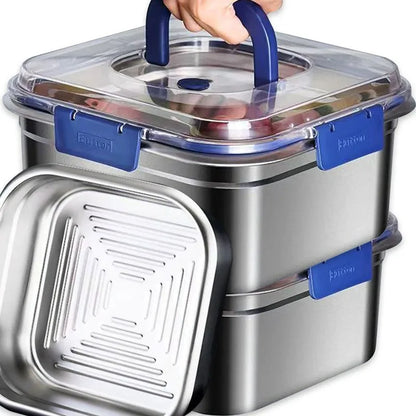 Stainless Steel Fresh Keeping Storage Box