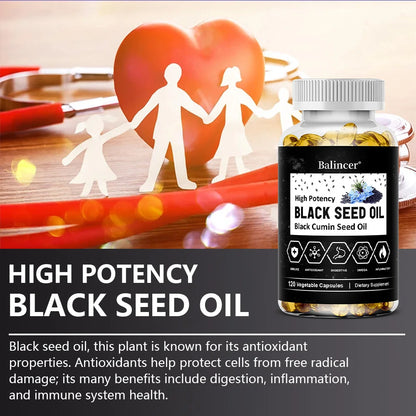 Organic Black Seed Oil Capsules