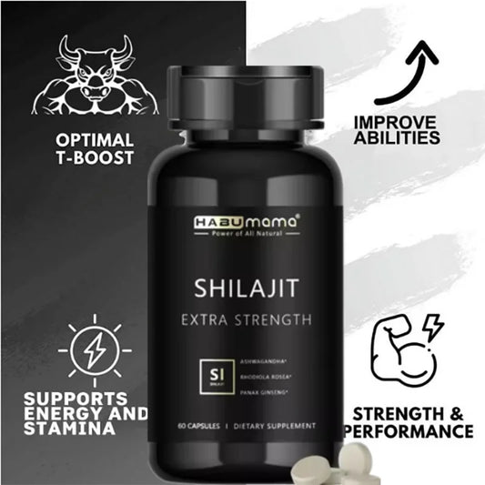 Organic Shilajit Men Energy Capsules
