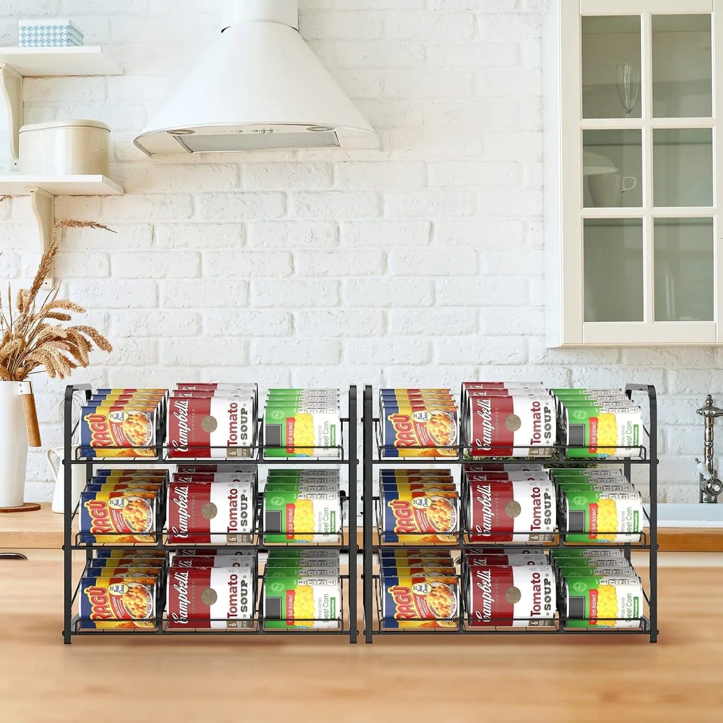 Stackable Can Storage Organizer Rack