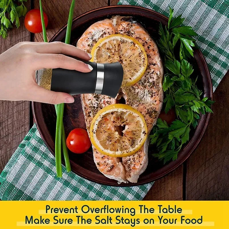 Adjustable Salt and Pepper Shaker