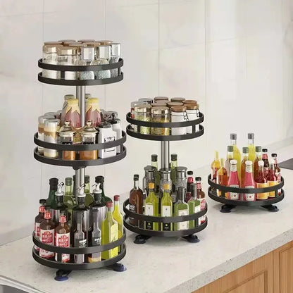 Rotating Pantry Spice Rack