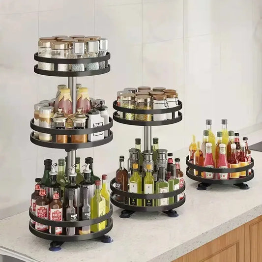 Rotating Pantry Spice Rack