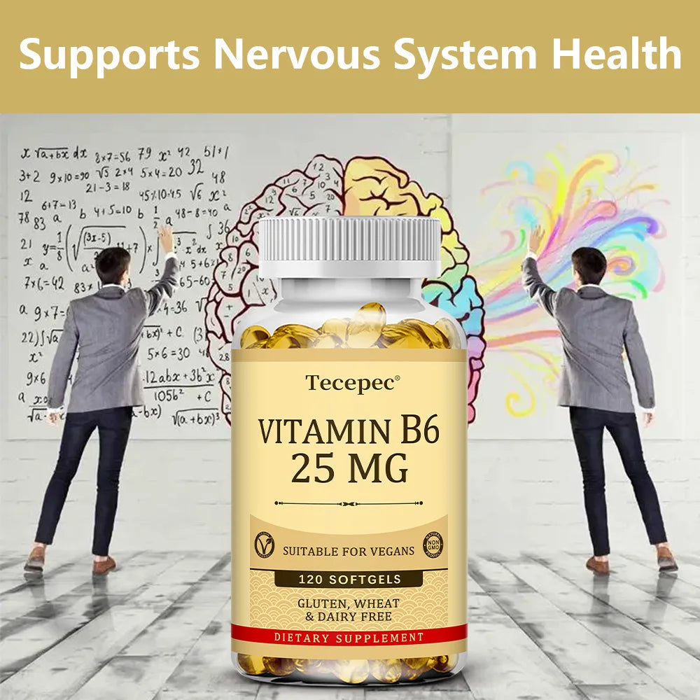 Vitamin B6 Supplement for Energy Support