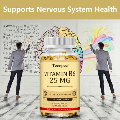Vitamin B6 Supplement for Energy Support