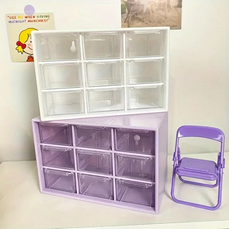 9 Drawer Storage Organizer Unit