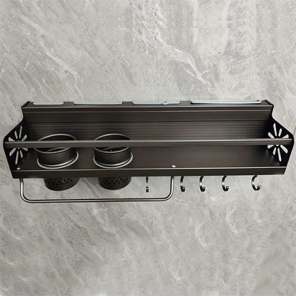 Wall Mounted Kitchen Spice Rack Organizer