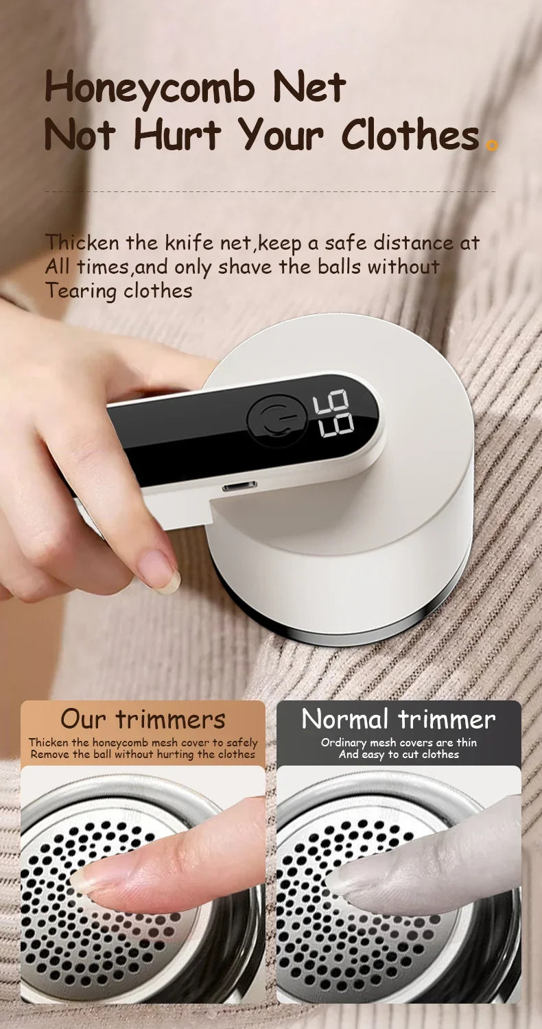 Smart LED Fabric Shaver