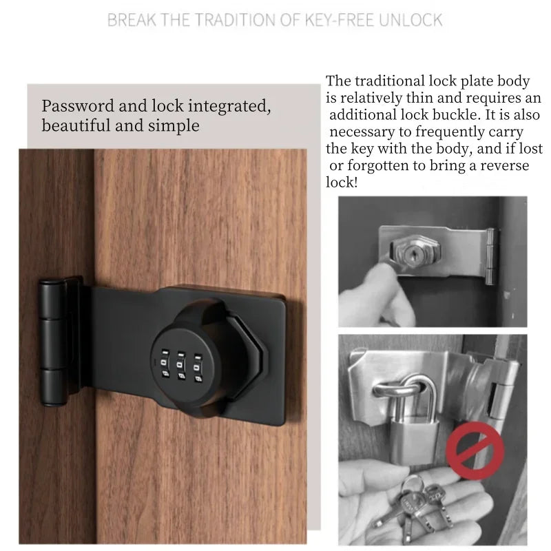 4.5-Inch Slide Bolt Lock