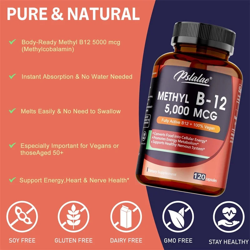 Vitamin B12 Brain and Energy Supplement