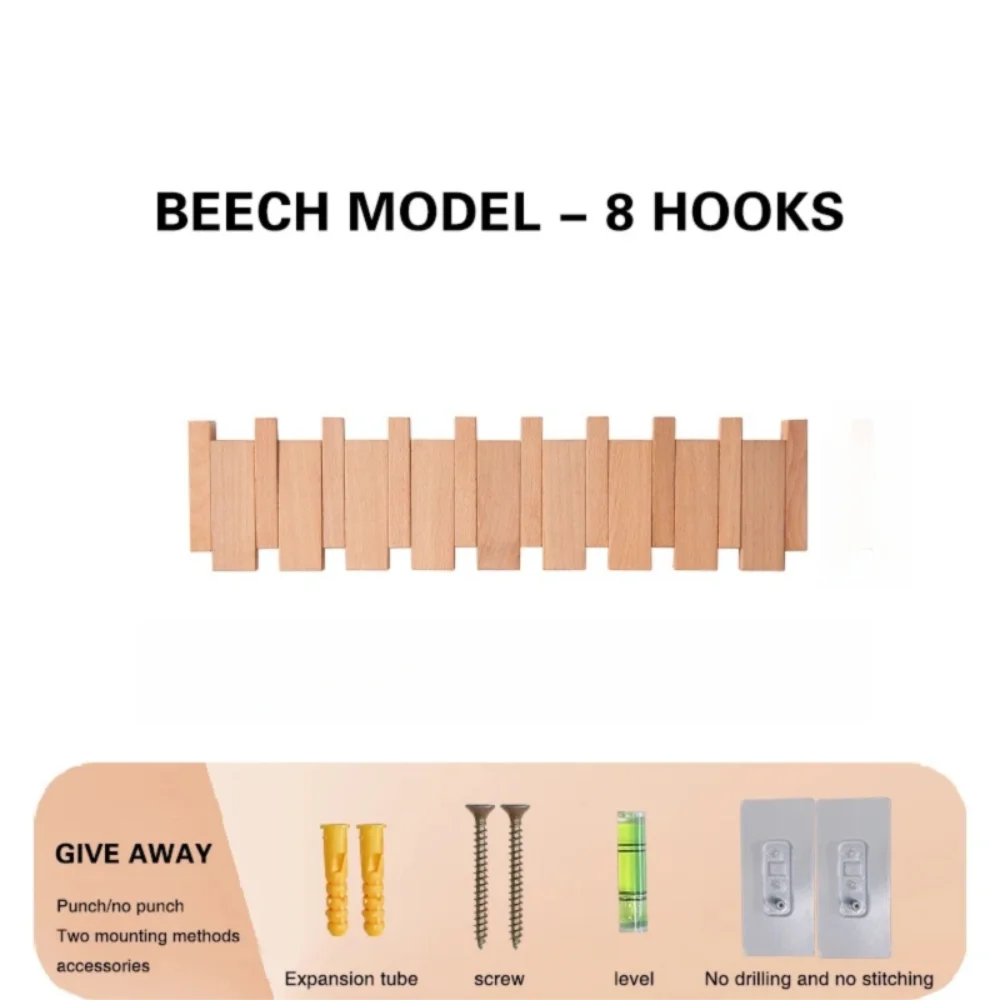 Piano Key Hook Organizer