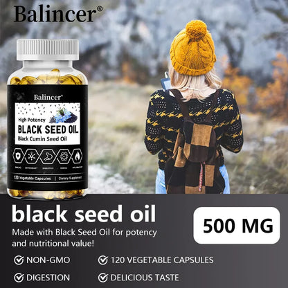 Organic Black Seed Oil Capsules