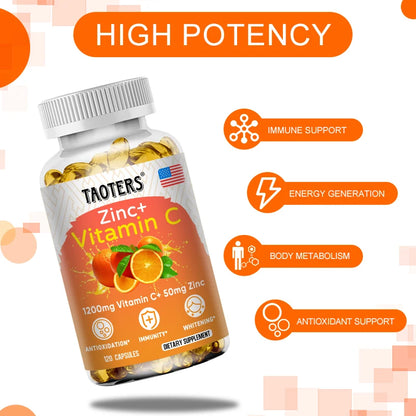 Taoters Vitamin C + Zinc Immune Support