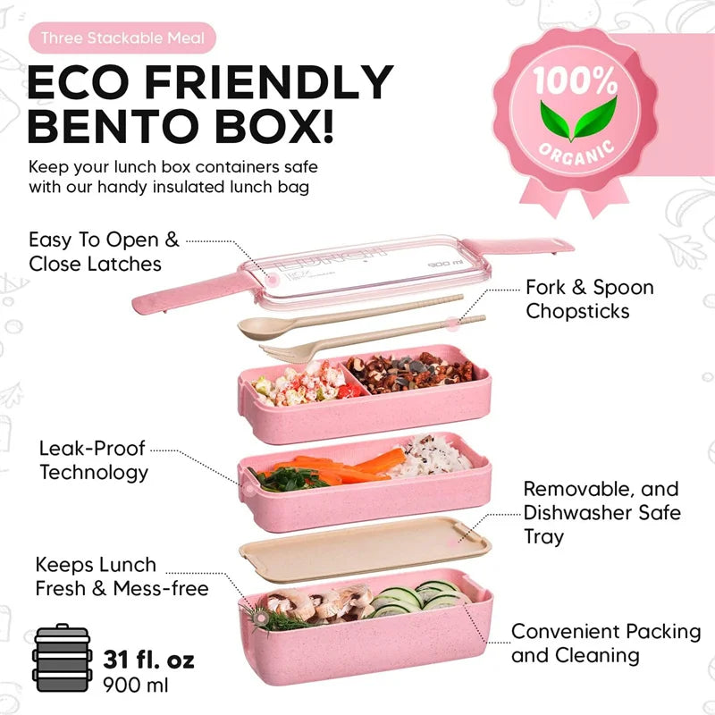 Eco-Friendly Bento Food Container
