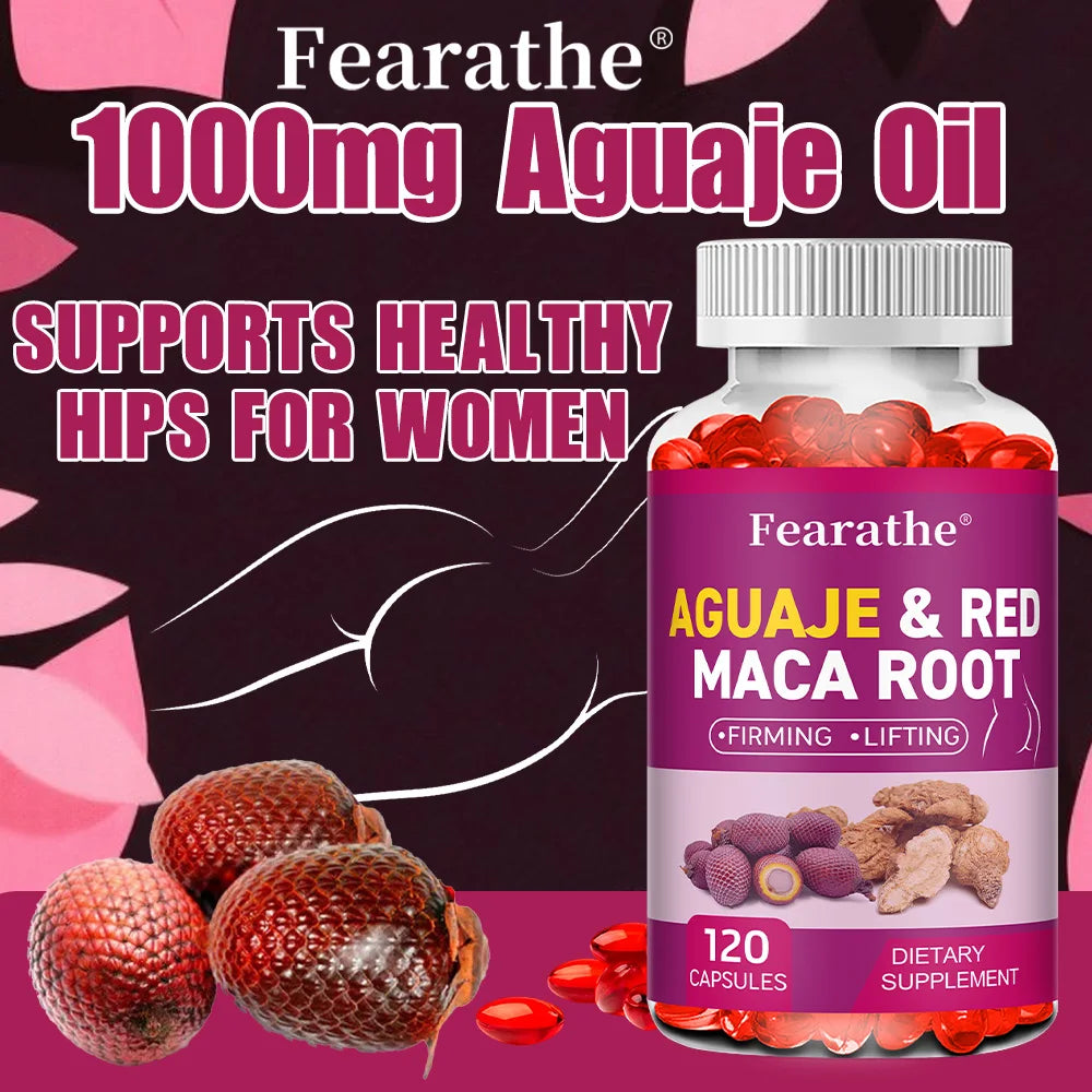 Organic Aguaje Red Maca Capsules