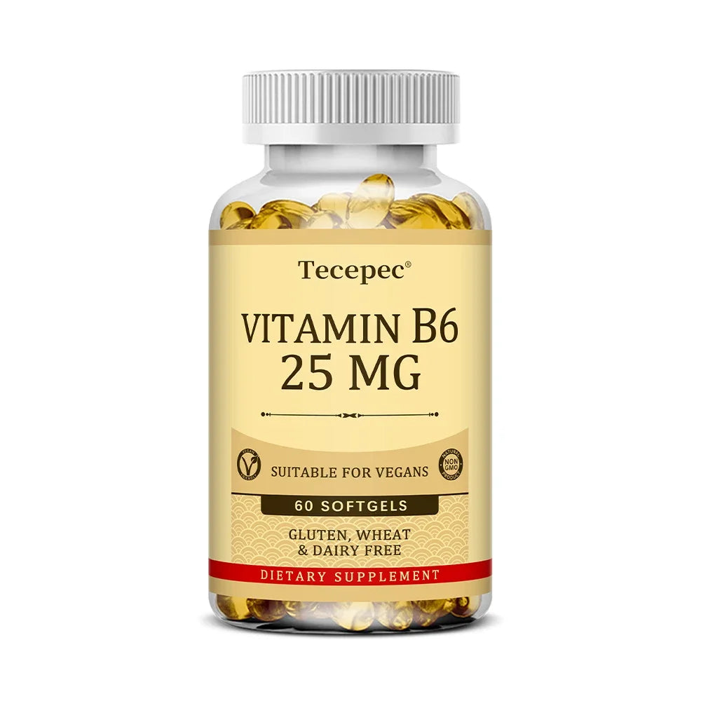 Vitamin B6 Supplement for Energy Support
