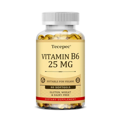 Vitamin B6 Supplement for Energy Support