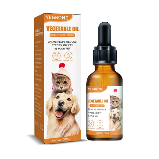 Pet Anxiety Relief Natural Organic Drops