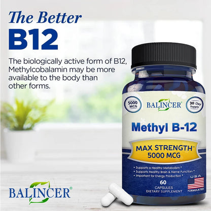 Balincer Vitamin B12 Energy Supplement