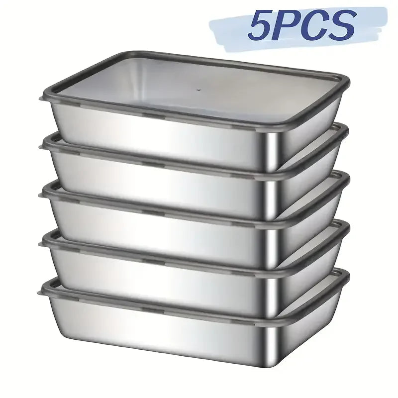 Stackable Kitchen Food Containers