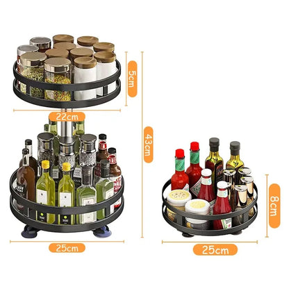 Rotating Pantry Spice Rack