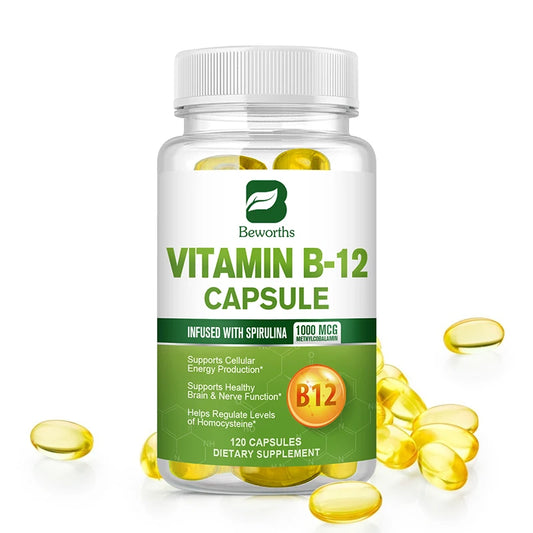 Organic Vitamin B12 1000mcg Nervous System Support