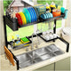 Over Sink Extendable Dish Drying Rack