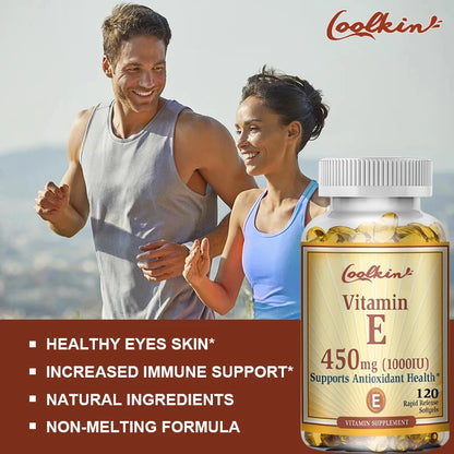 Vitamin E Capsules for Firming & Radiance